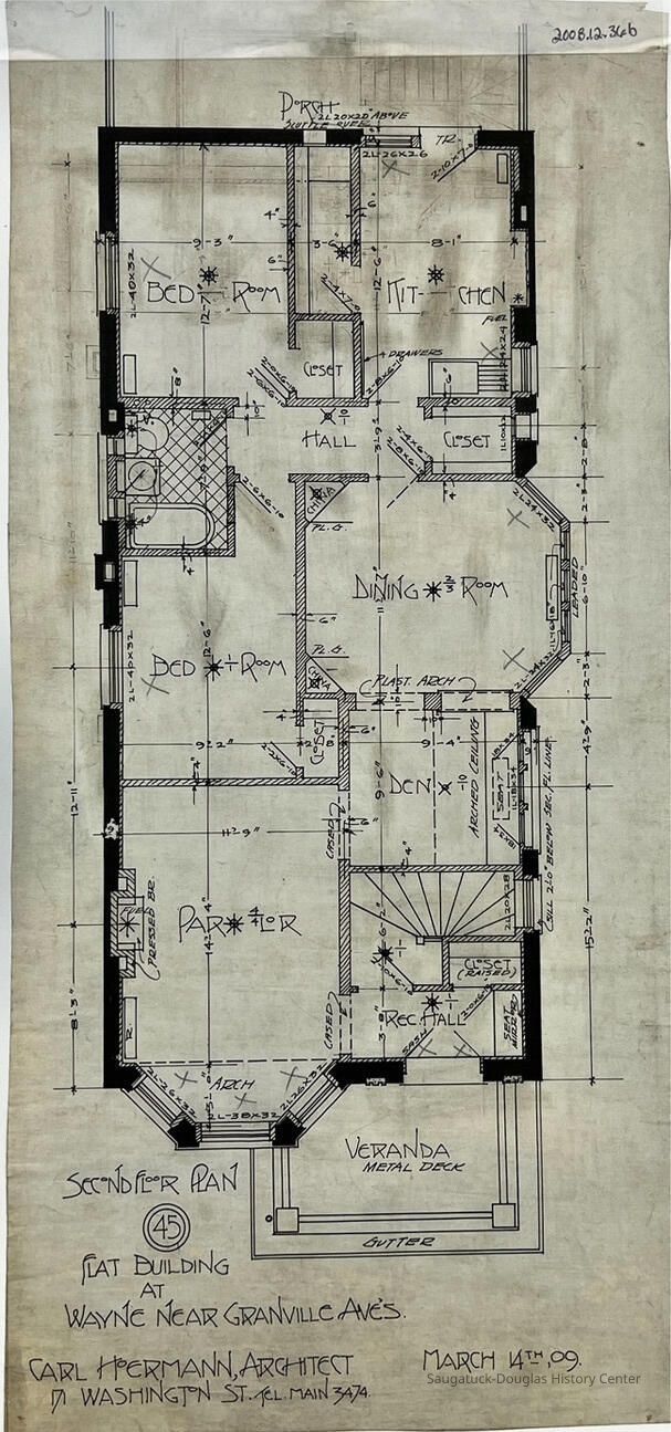          Second Floor Plan (unknown '45') picture number 1
   