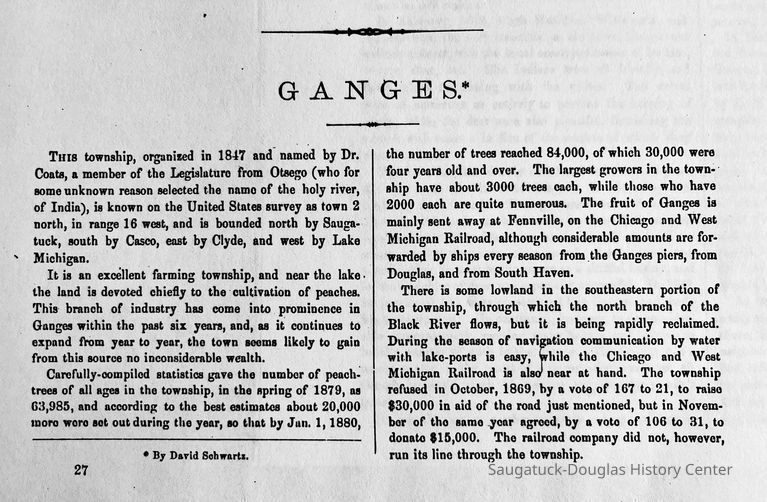          Ganges history, 1880 picture number 1
   