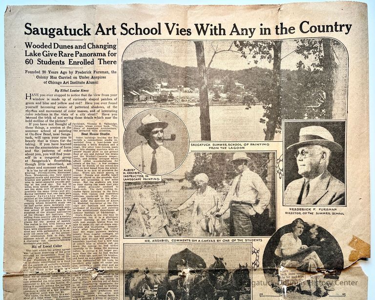          Saugatuck Art School Vies With Any in the Country picture number 1
   
