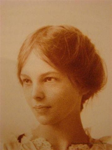          Amelia Earhart, age 16. Circa 1914.; Amelia Earhart's time in Saugatuck is described in 