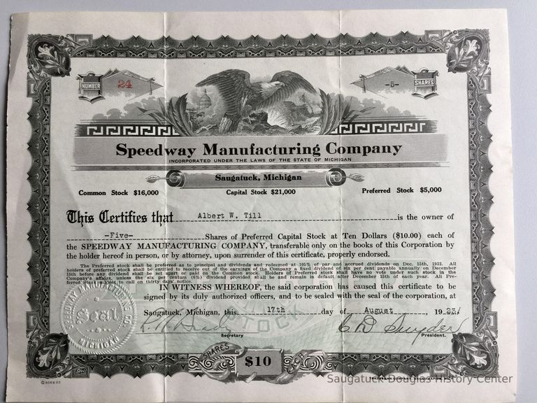          Stock Certificate picture number 1
   