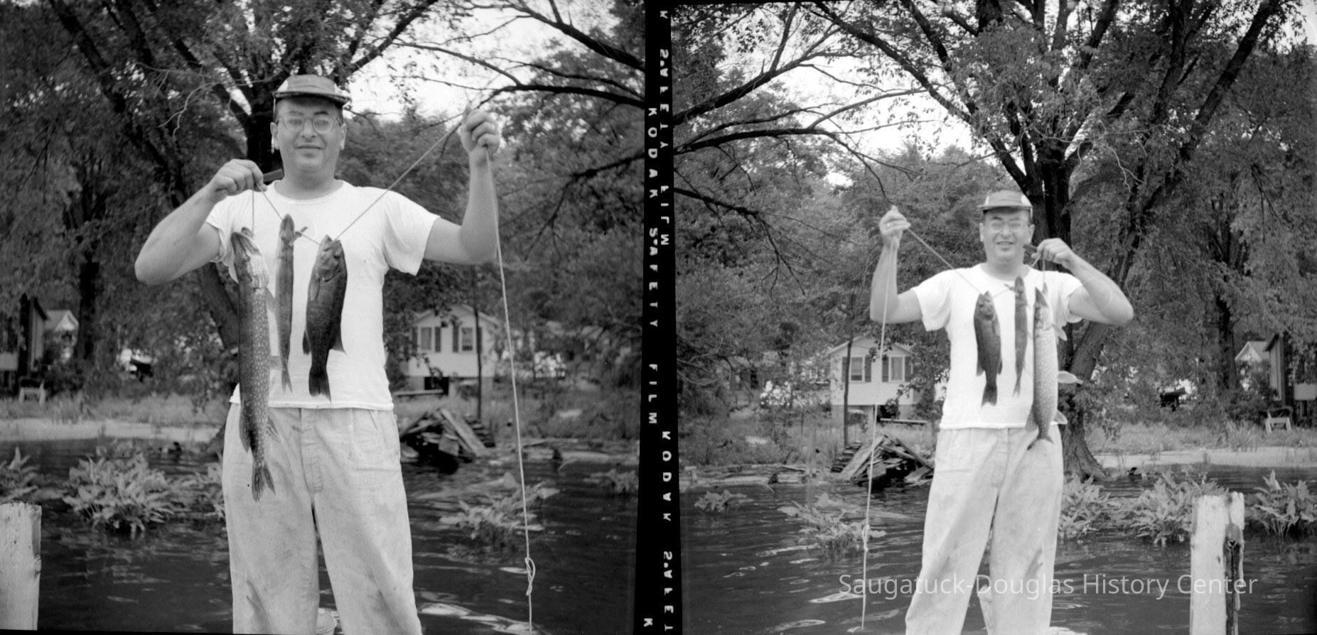 Fishermen display catches picture number 1