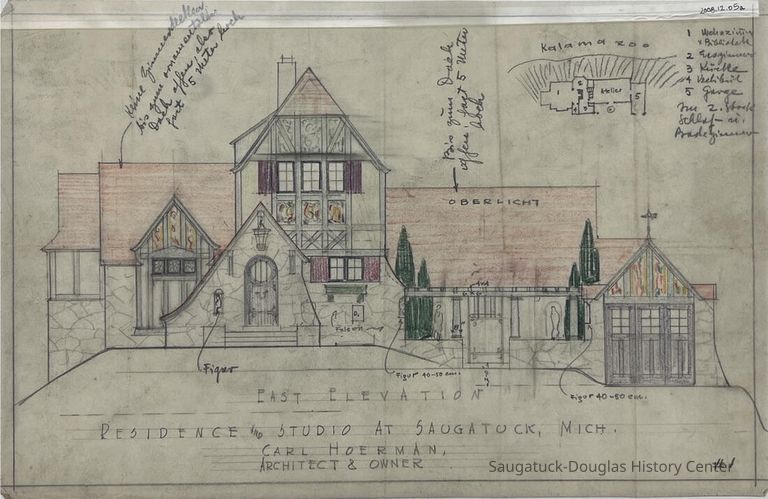          Residence And Studio At Saugatuck, Mich. (Hoerman) picture number 1
   