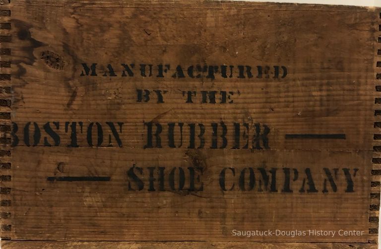          Manufactured by the Boston Rubber Shoe Company
   