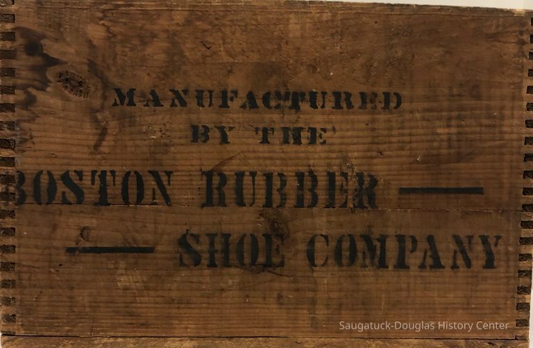          Manufactured by the Boston Rubber Shoe Company
   