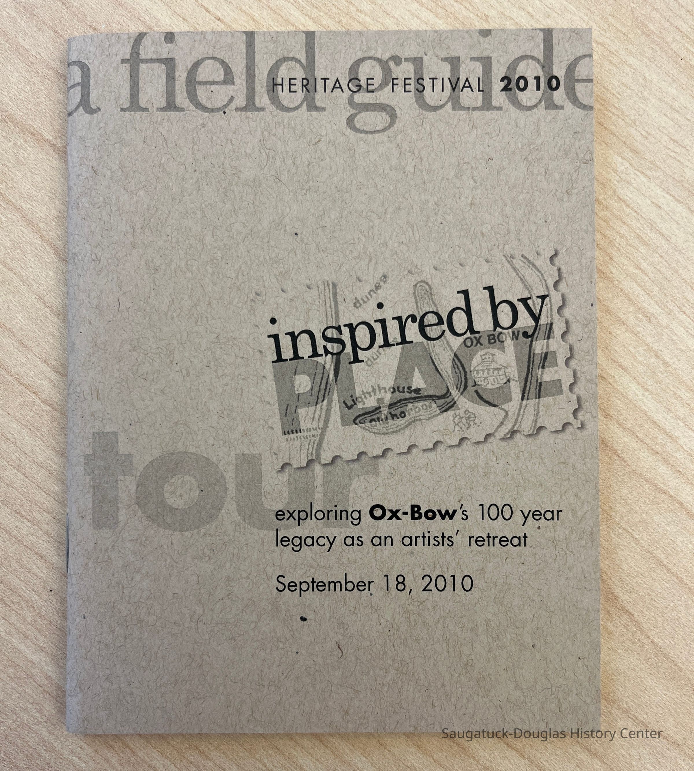 A Field Guide - exploring Ox Bow's 100 year Legacy picture number 1