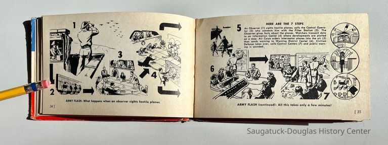 What happens when a civilian spots enemy aircraft