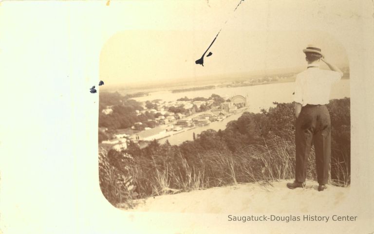          Saugatuck From Baldhead July 1909, 96-1-3.jpg 431KB; Digital file on Jack Sheridan Drive 2021.72.02
   