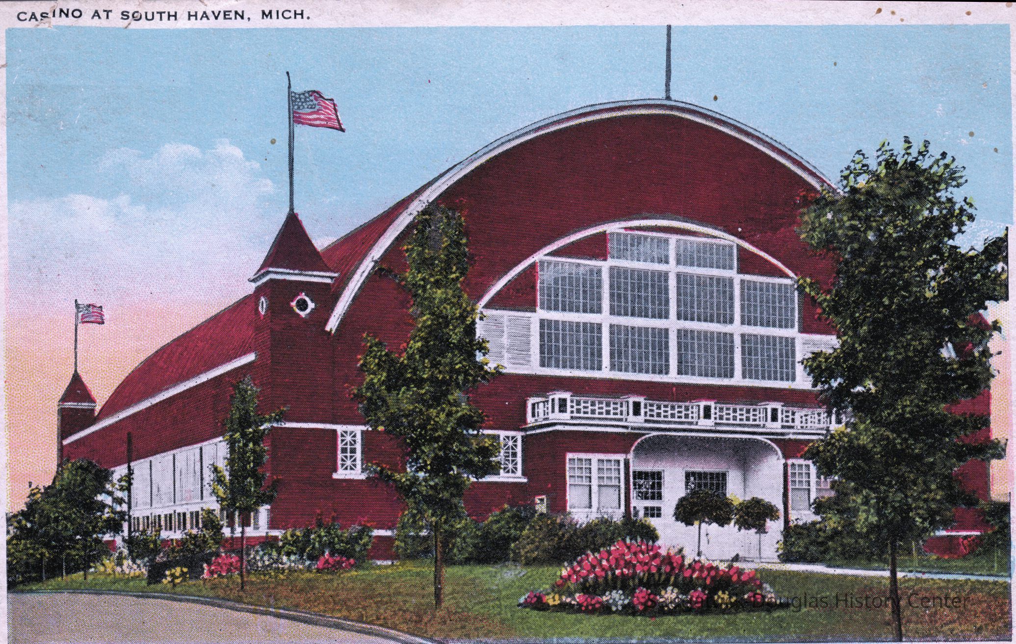          CasinoPavilionSouthHaven.jpg 1.8MB; Avery Beach Casino 1912 - Built on the beach in South Haven, it was designed by the same architects and built by many of the same workman as the one at Saugatuck. It burned in 1937. [Caption from Lane's book, page 8]
   