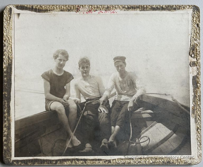          Three boys in a boat picture number 1
   