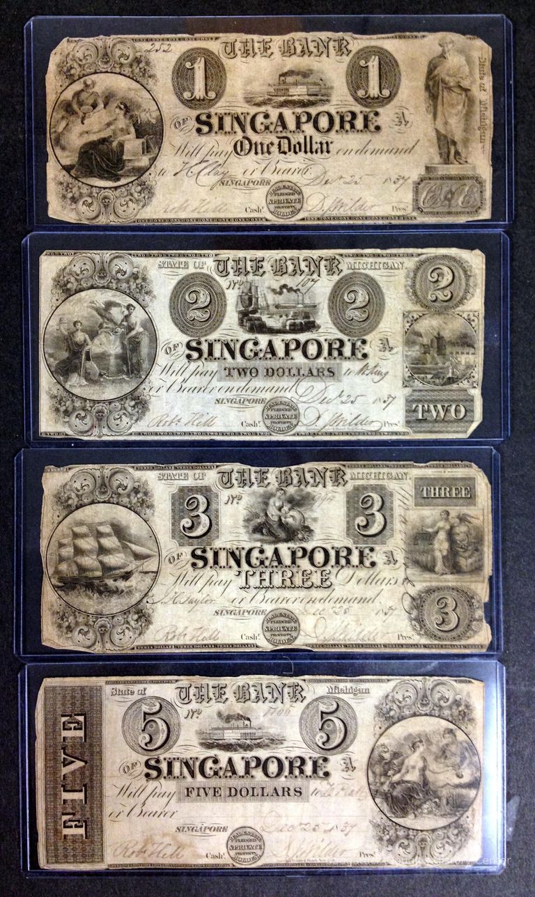          Singapore Bank Notes picture number 1
   