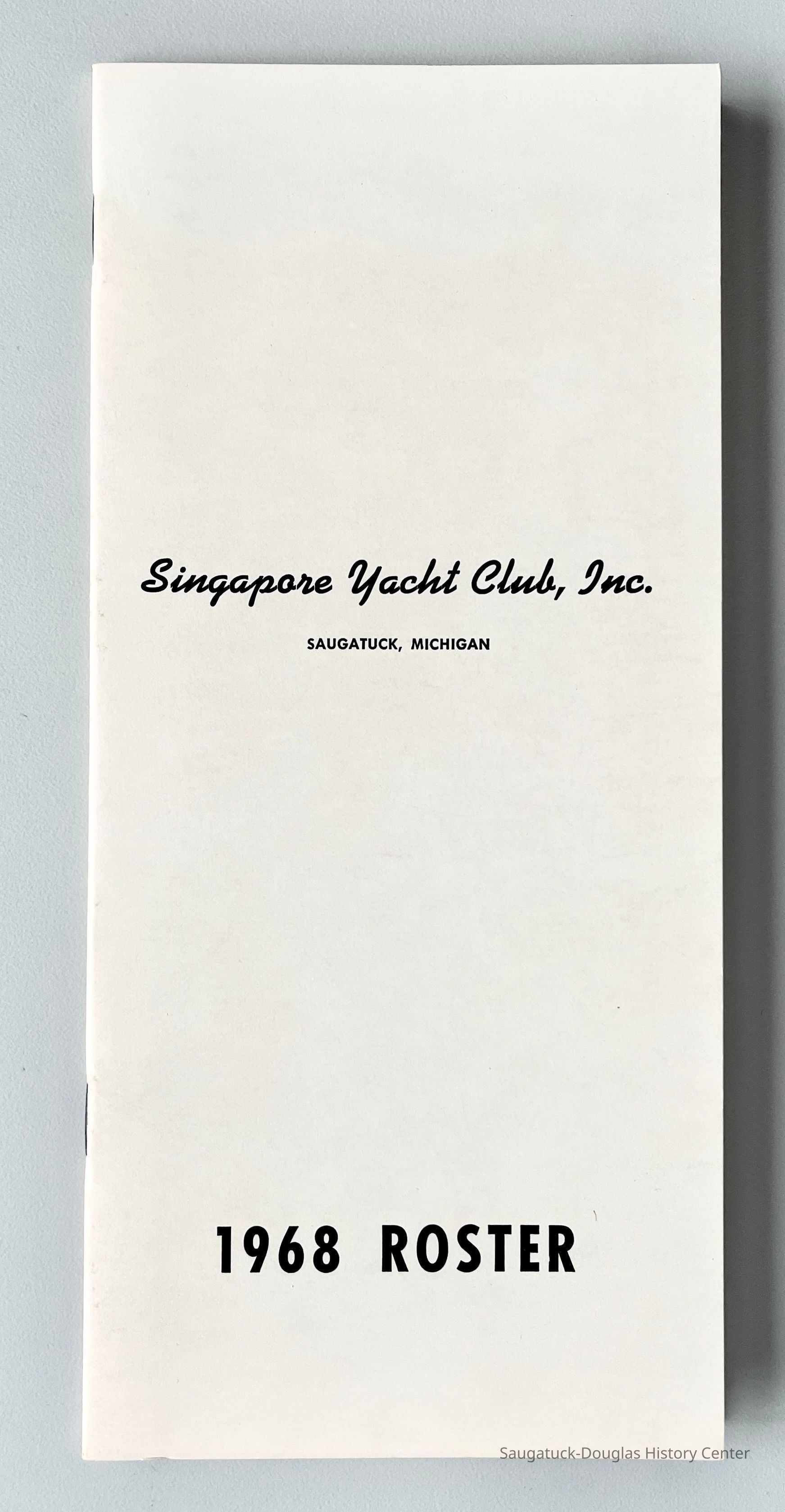          Singapore Yacht Club 1968 Roster picture number 1
   