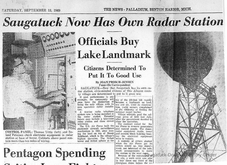 Mt. Baldhead Radar Station data transmitter - Image 10