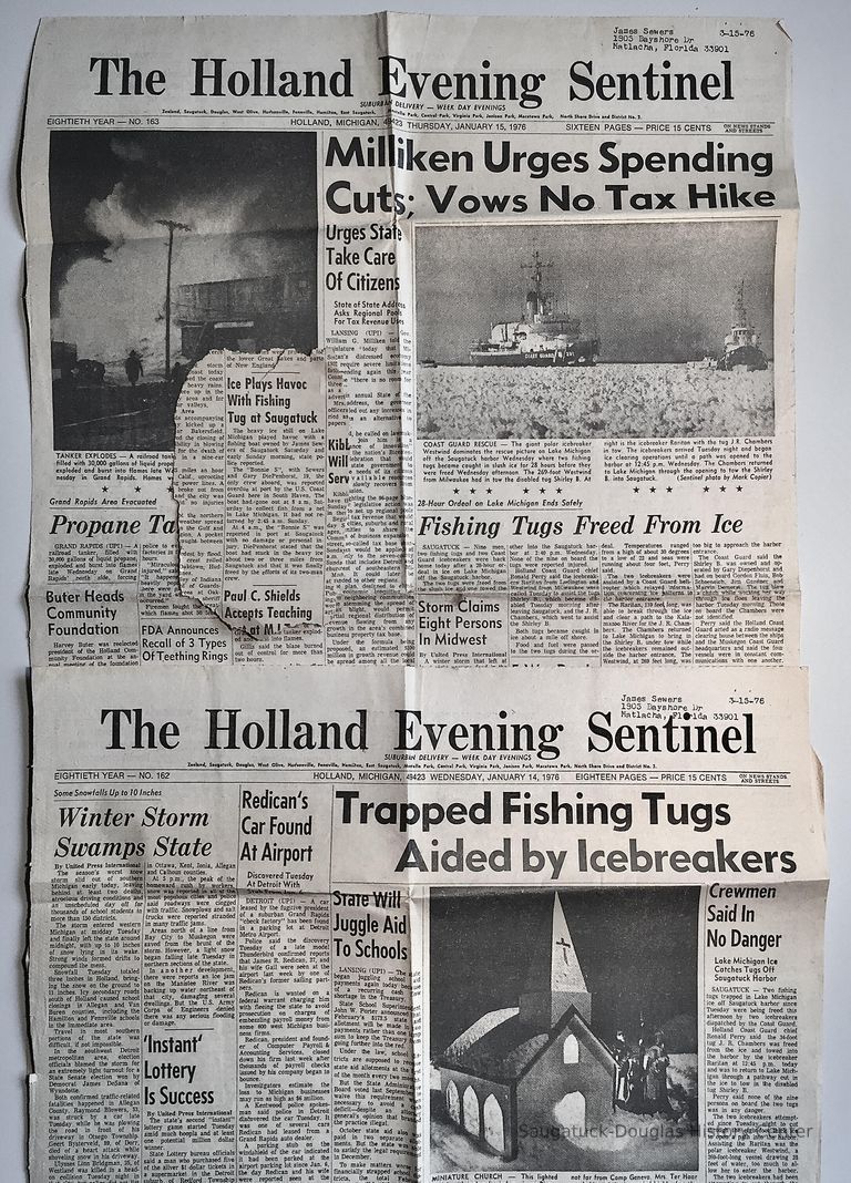          Fishing newspaper clippings picture number 1
   