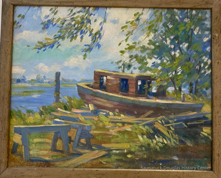 Boat Building by Robert "Harry" Fort