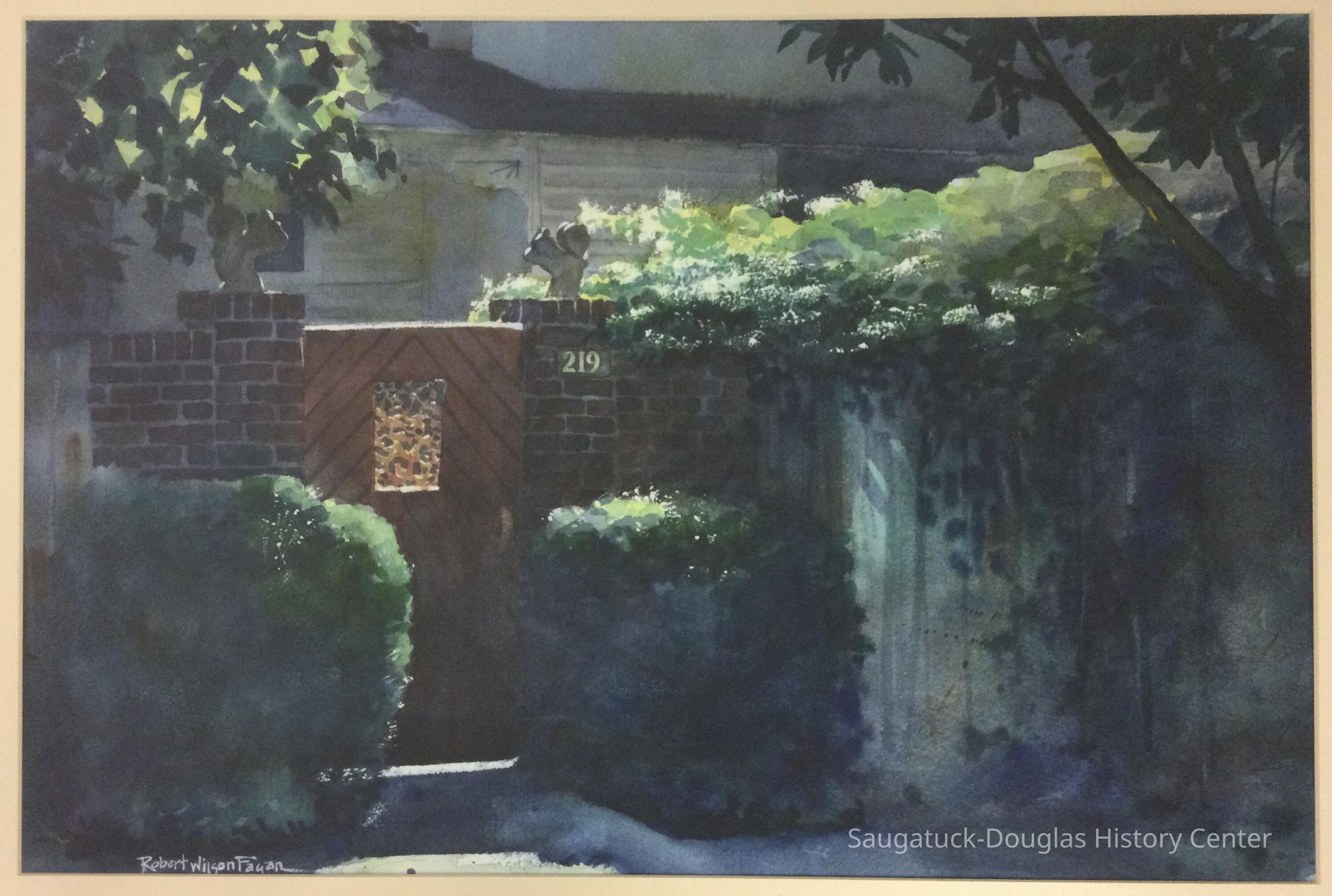 Watercolor by Robert Wilson Fagan
