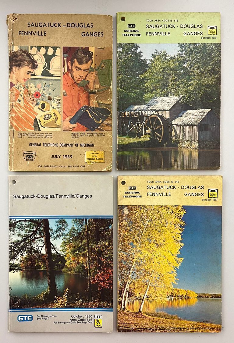          Telephone Directories 1959, '73, '74, '80 picture number 1
   