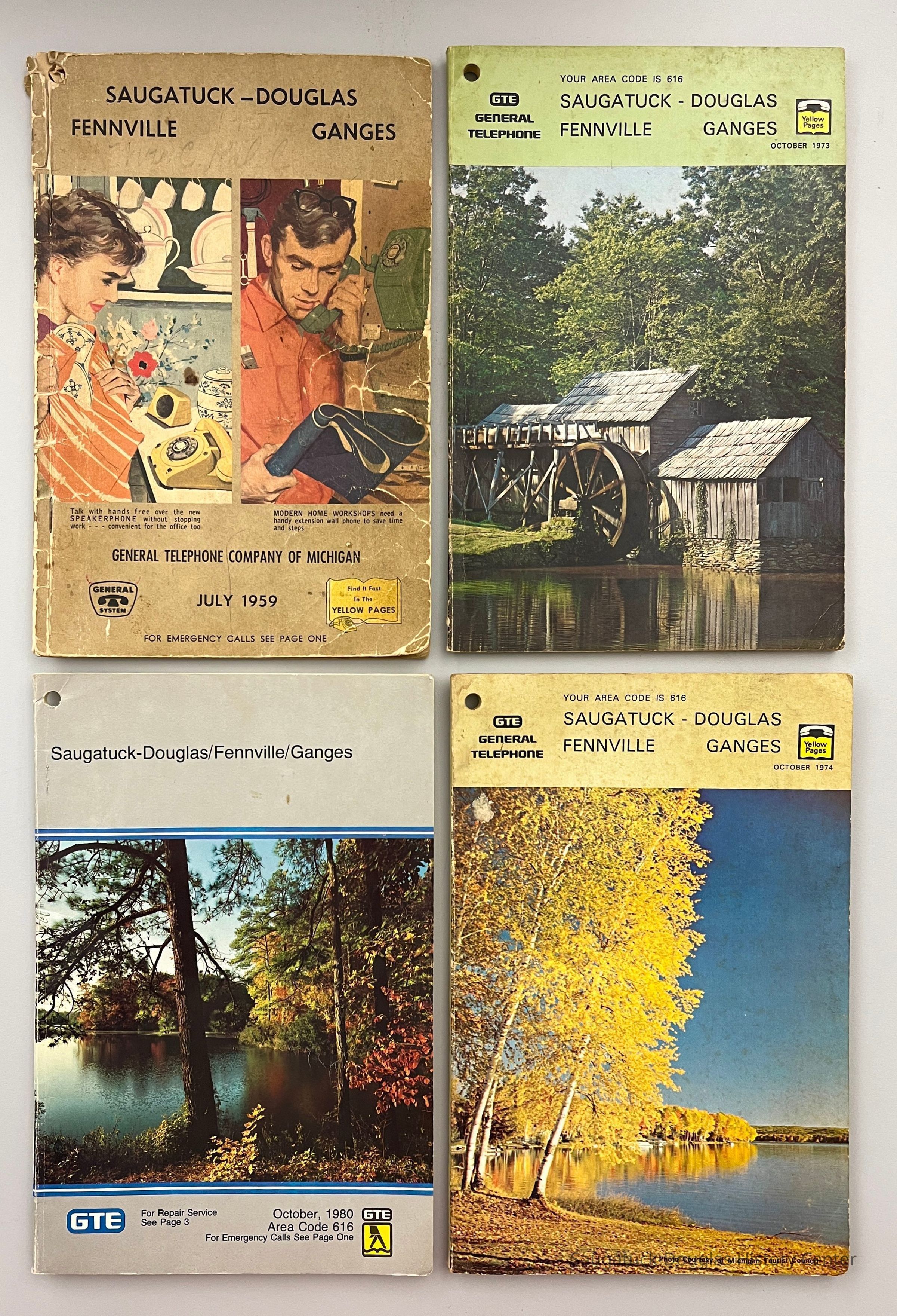 Telephone Directories 1959, '73, '74, '80 picture number 1