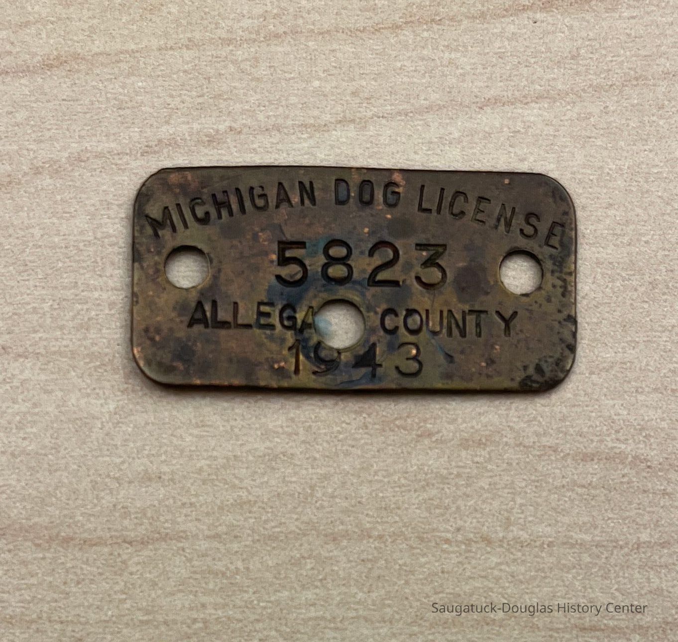          Dog License Tag 1943 picture number 1
   