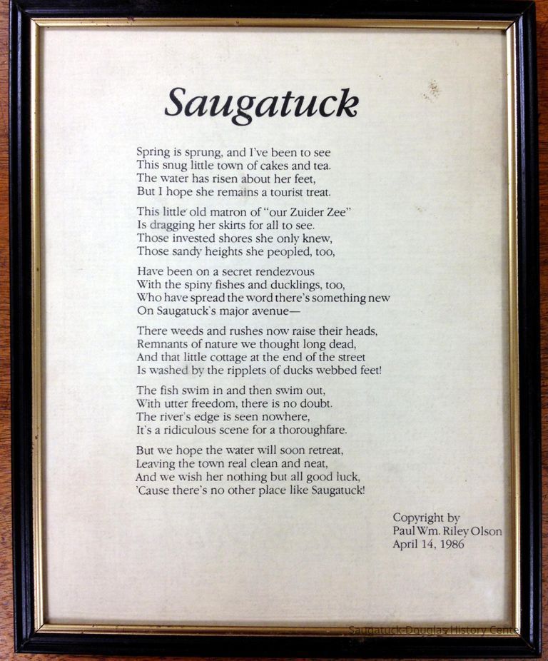         Saugatuck poem picture number 1
   