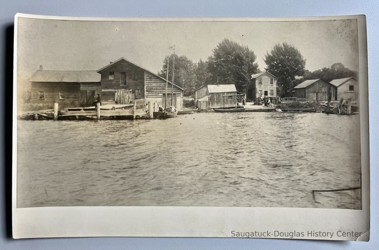          Cook Boat House and Ferry Landing c.1890 picture number 1
   