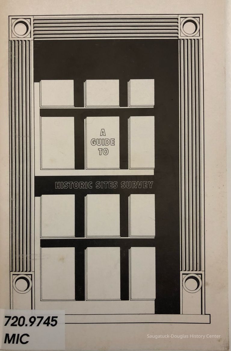 A Guide to Historic Sites Survey