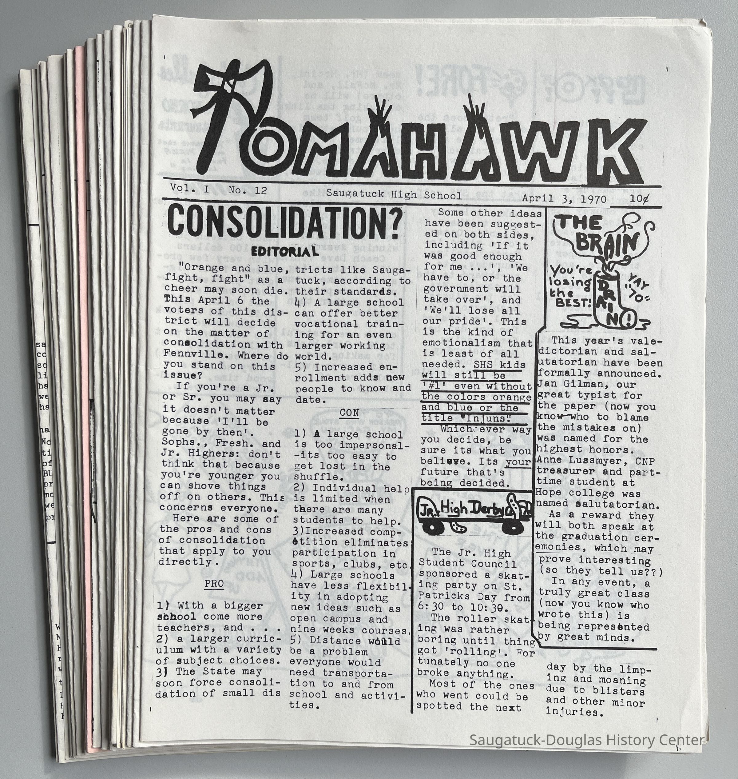Tomahawk newspaper picture number 1