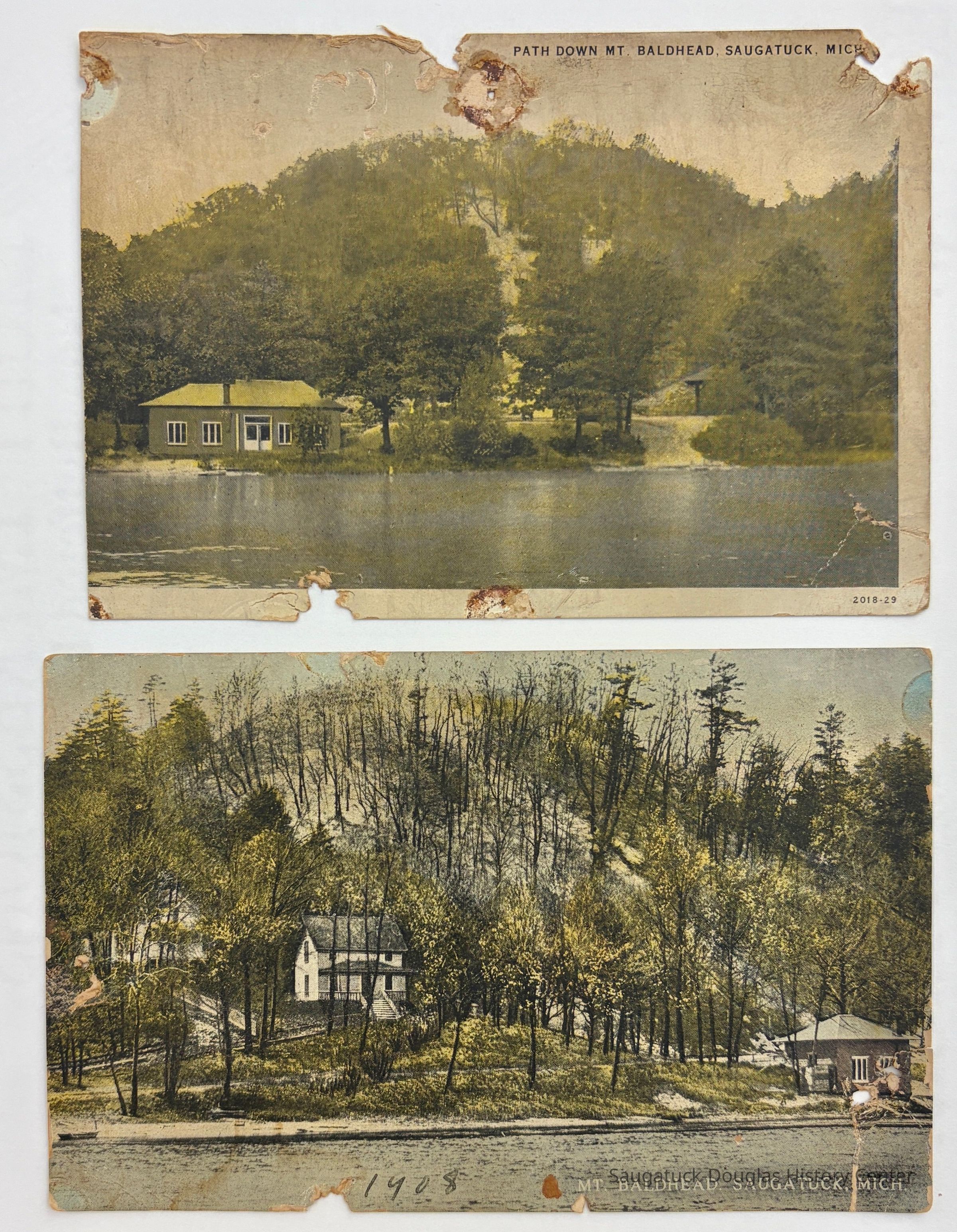          Pump house and Mt. Baldhead picture number 1
   