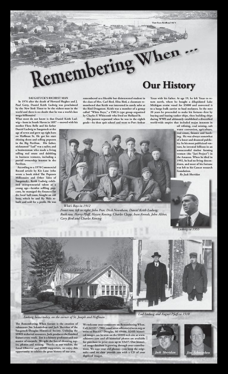          Daniel Keith Ludwig: Saugatuck's richest man picture number 1
   