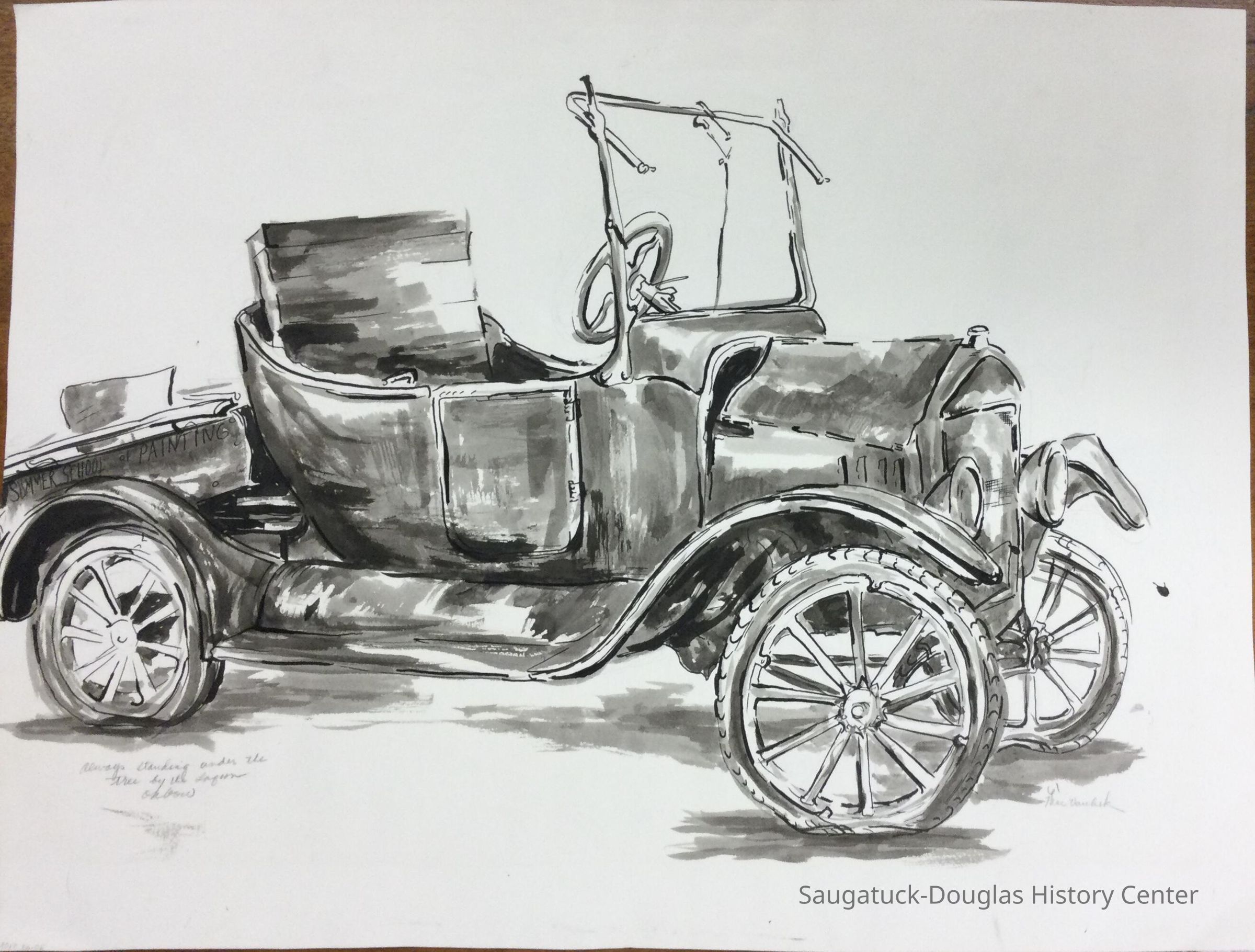 Model T at Ox-Bow picture number 1