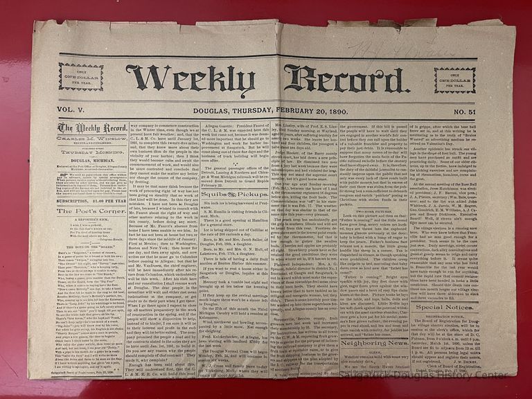          Early Newspapers picture number 1
   