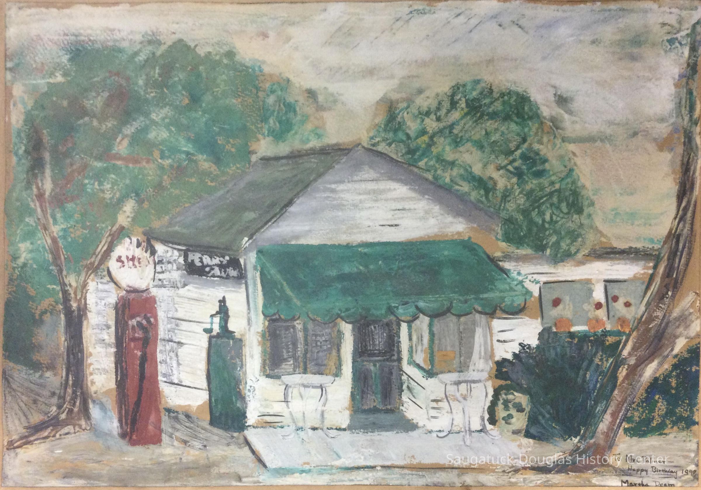 Painting of the Ferry Store