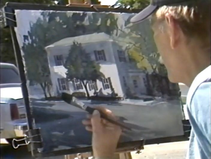 Painting on Location with Bob Fagan, Saugatuck Village Hall picture number 1