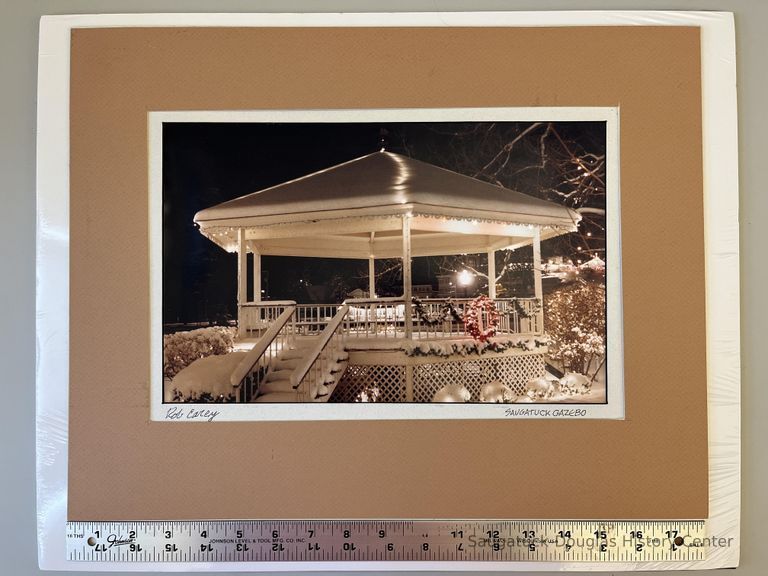          A. Wick's Park gazebo/bicentennial bandstand
   