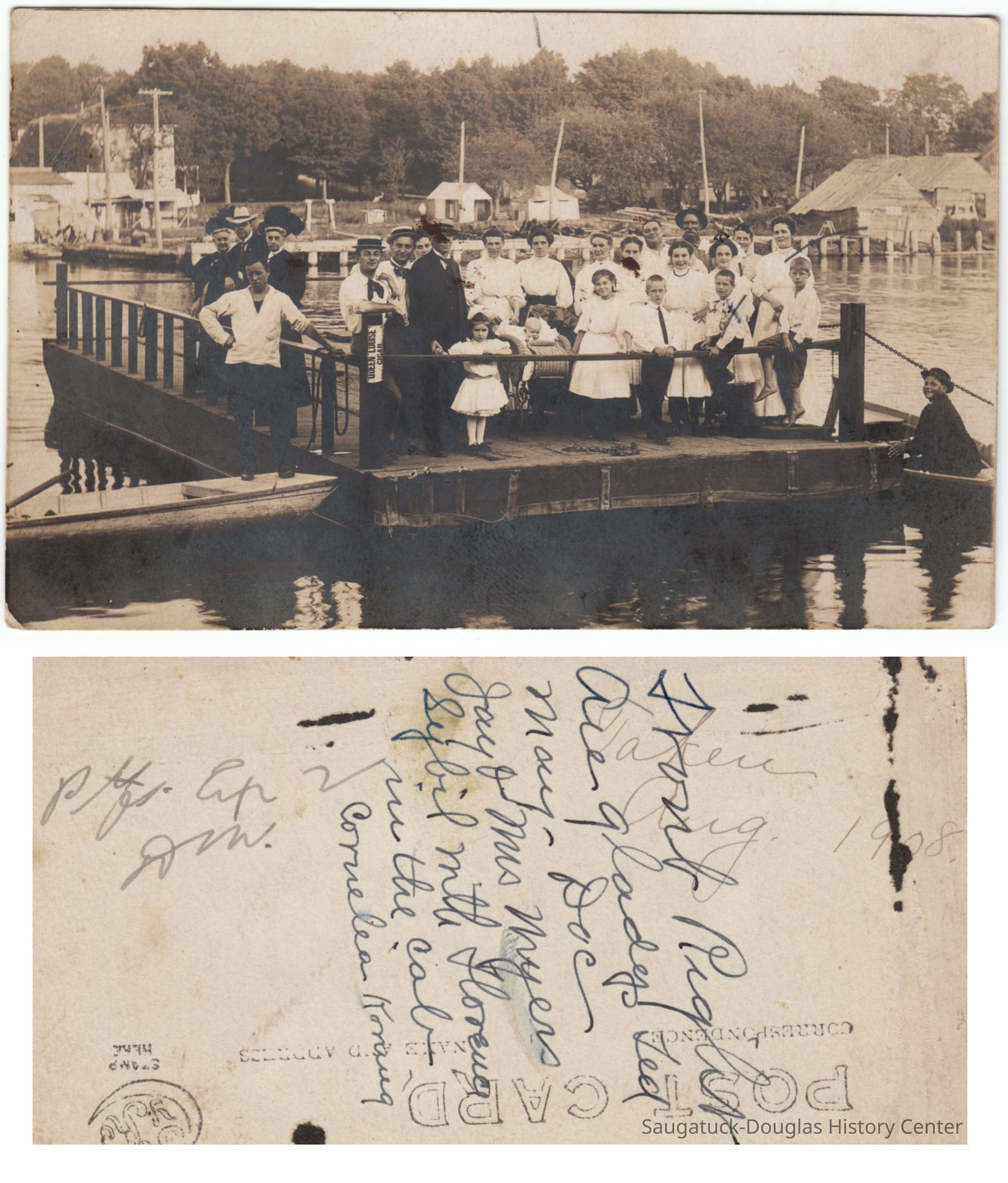          GroupOnFerry1908.jpg 792KB; from May Francis Heath collection
   