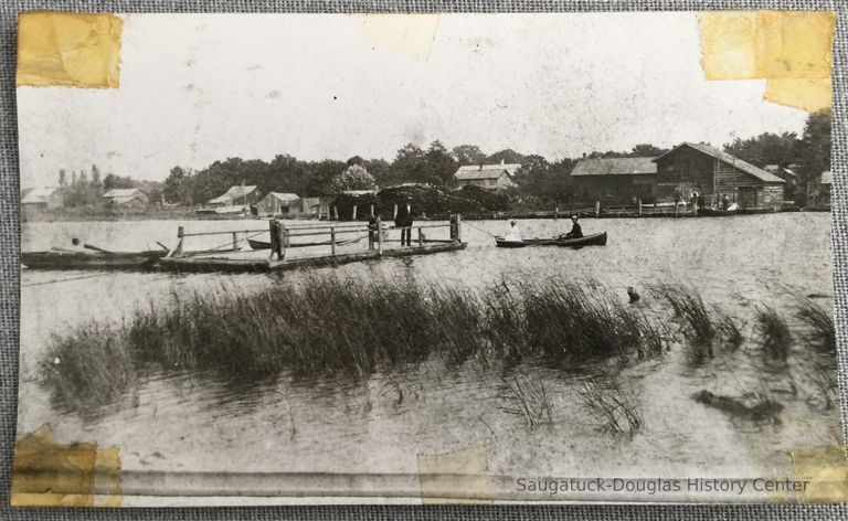          Chain Ferry scow pre-tourist era picture number 1
   