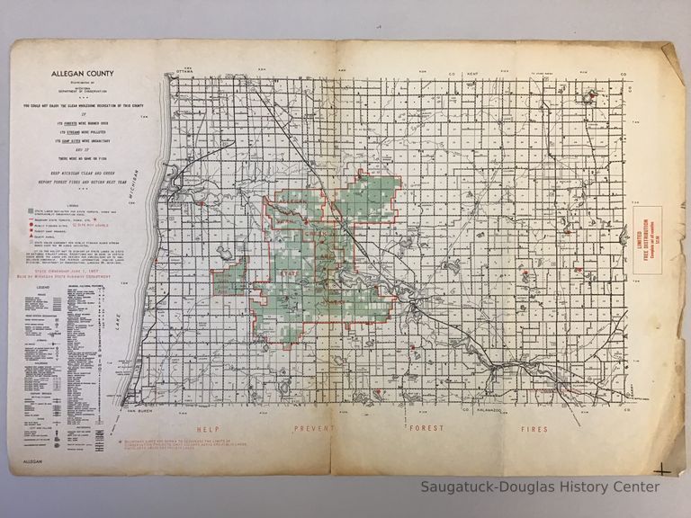          Department of Conservation Allegan County Map picture number 1
   