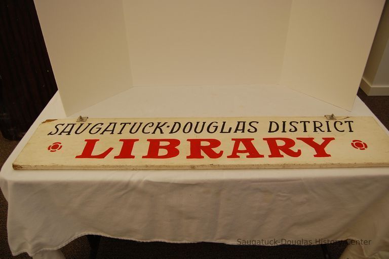          Saugatuck-Douglas District Library; Origsize: 13 1/2 x 25