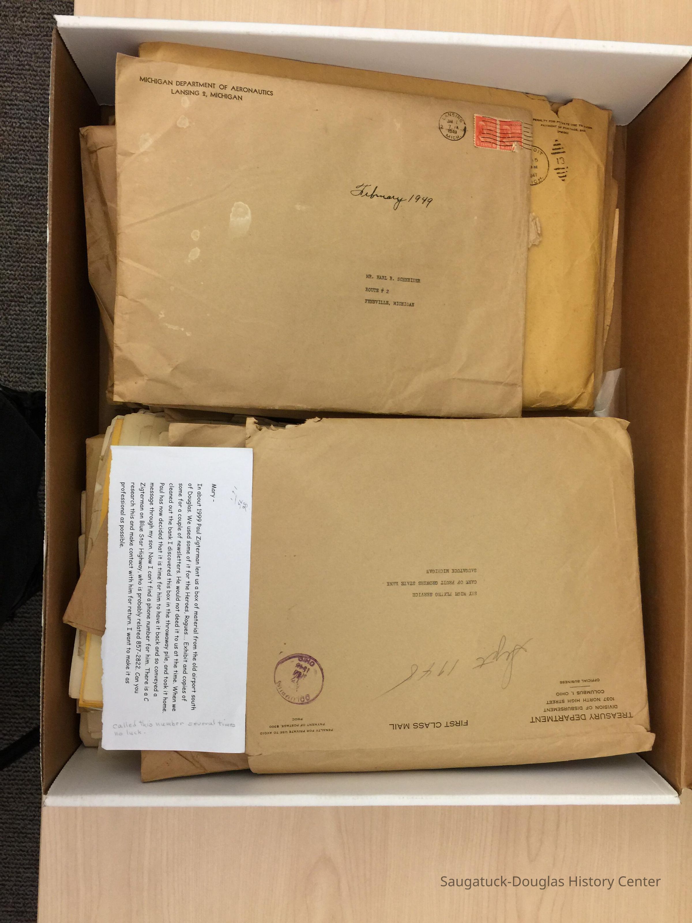 All the envelopes