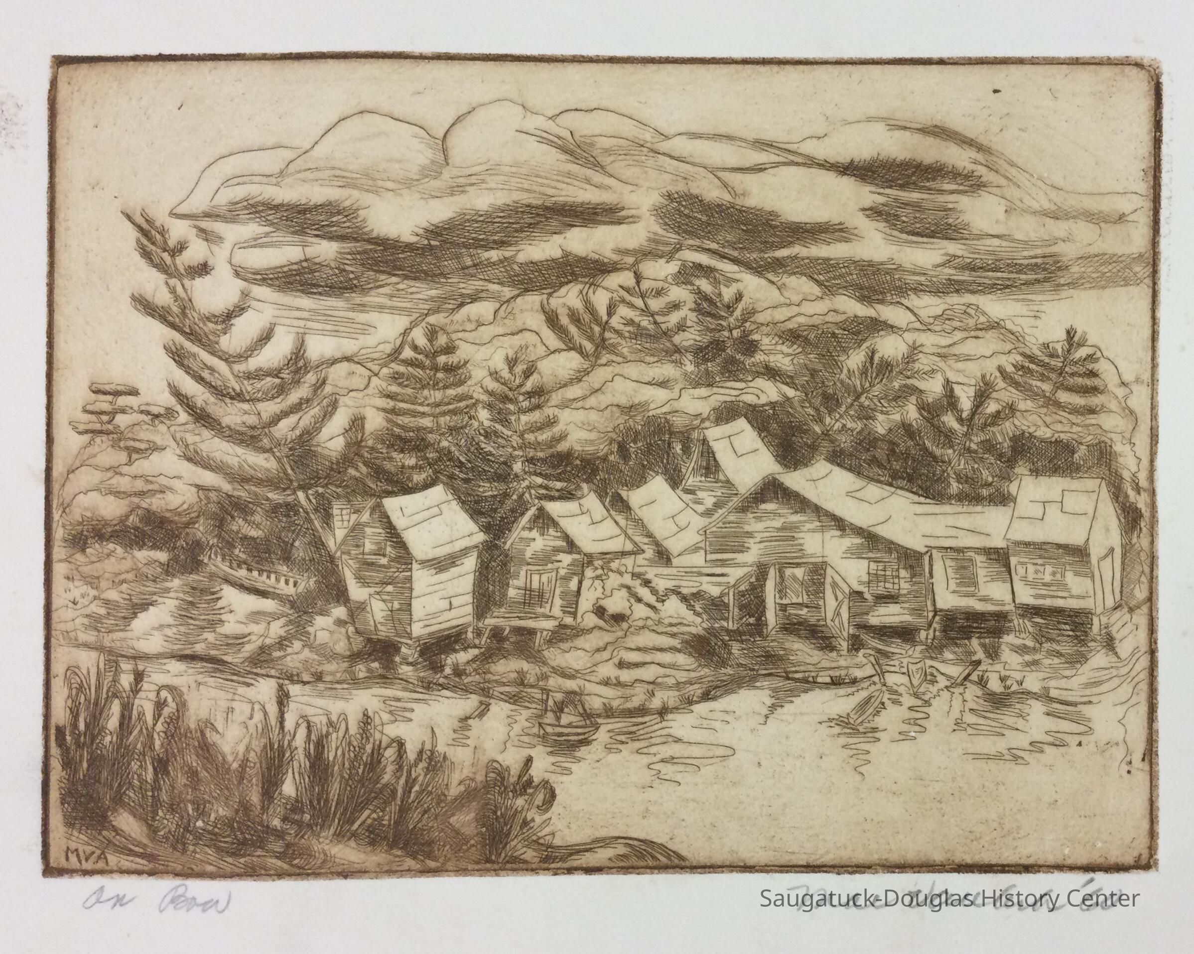 Ox-Bow (Fishing Shanties) Final Edition Print picture number 1