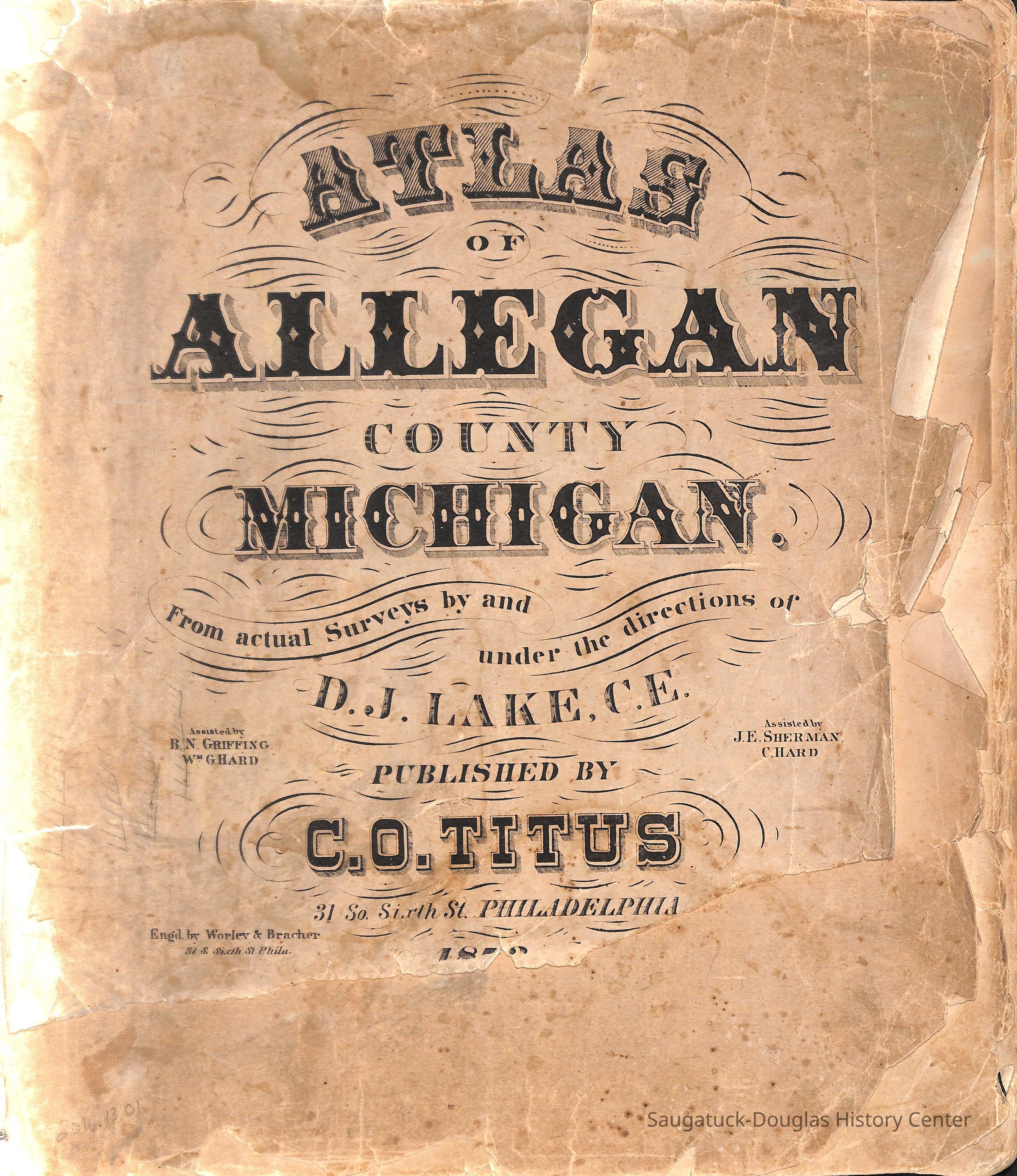Titus Atlas of Allegan Co., 1873 picture number 1