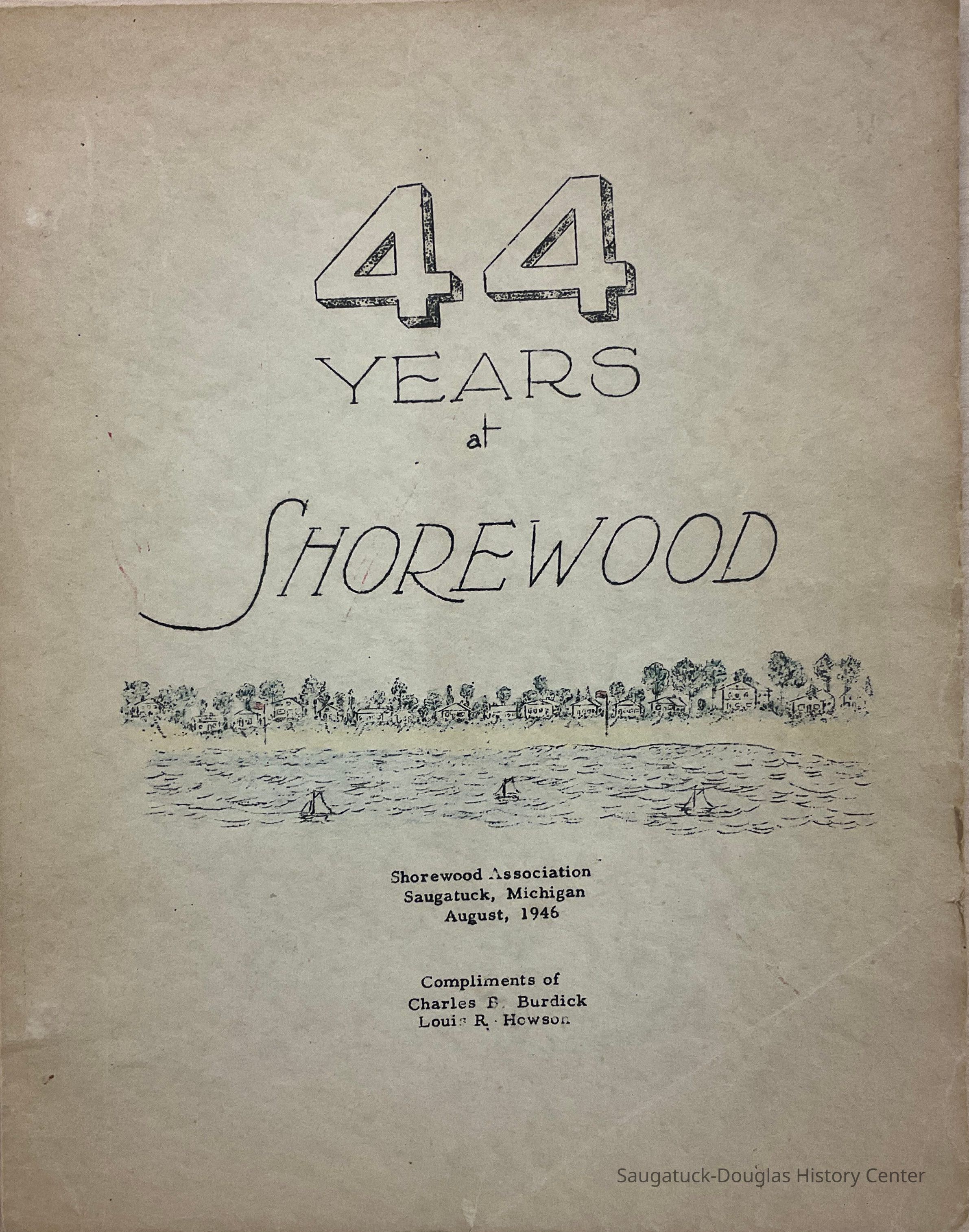 Cover and first 2 pages of 44 pages.