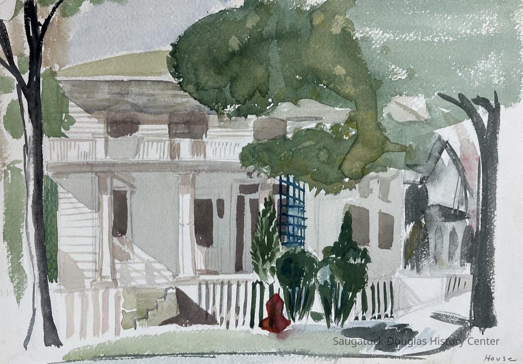          Celia M. House watercolors picture number 1
   