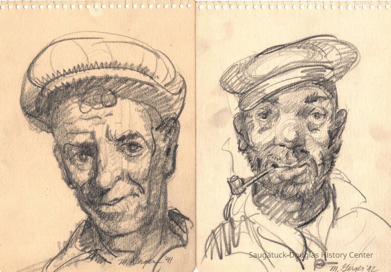 Around the Docks drawings