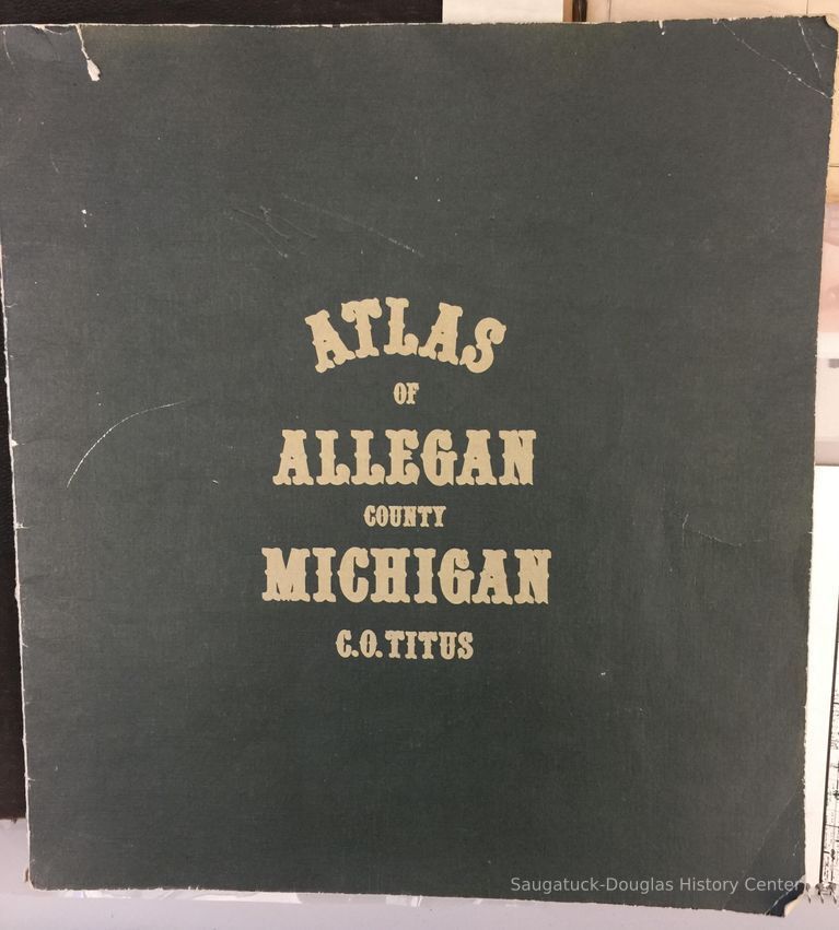          Titus Atlas of Allegan Co. reprint picture number 1
   