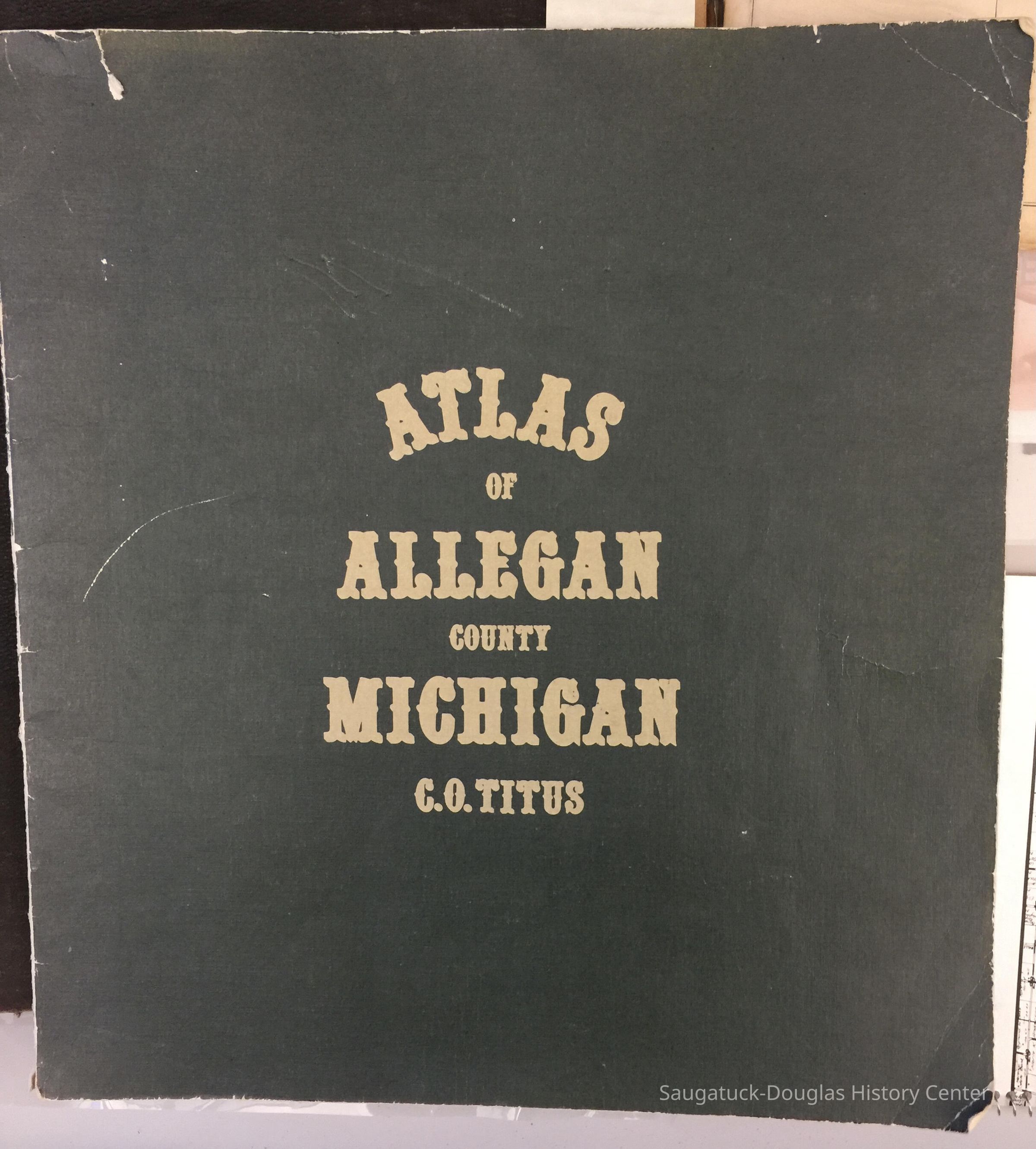 Titus Atlas of Allegan Co. reprint picture number 1