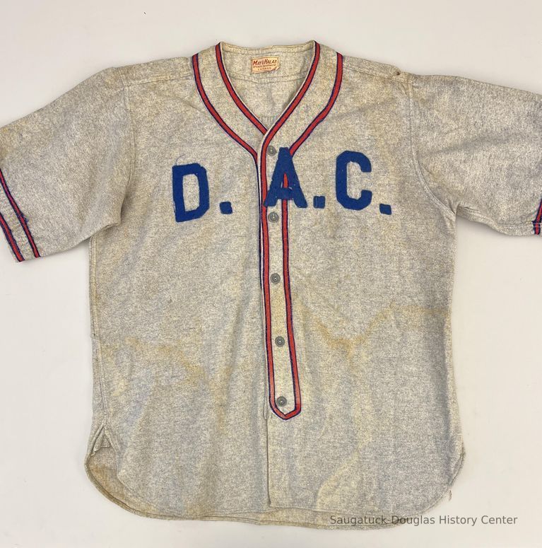          Douglas Athletic Club baseball jersey 6 front
   