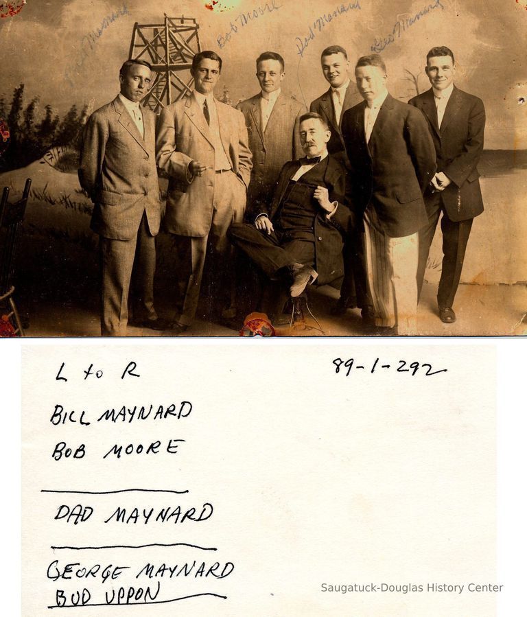          89-1-292_Dad_Manard.jpg 693KB; Bill Maynard, Bob Moore, Dad Maynard, George Maynard, Bud Uppon [?John Utton?]
   