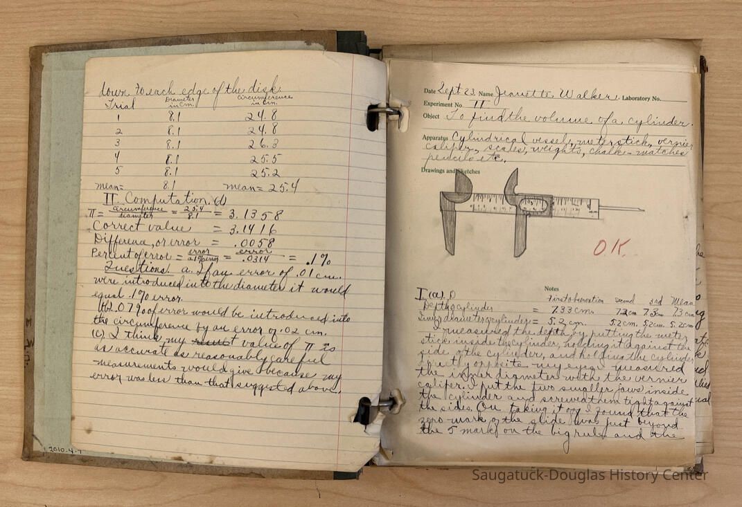          Science Notebook 1921 picture number 1
   