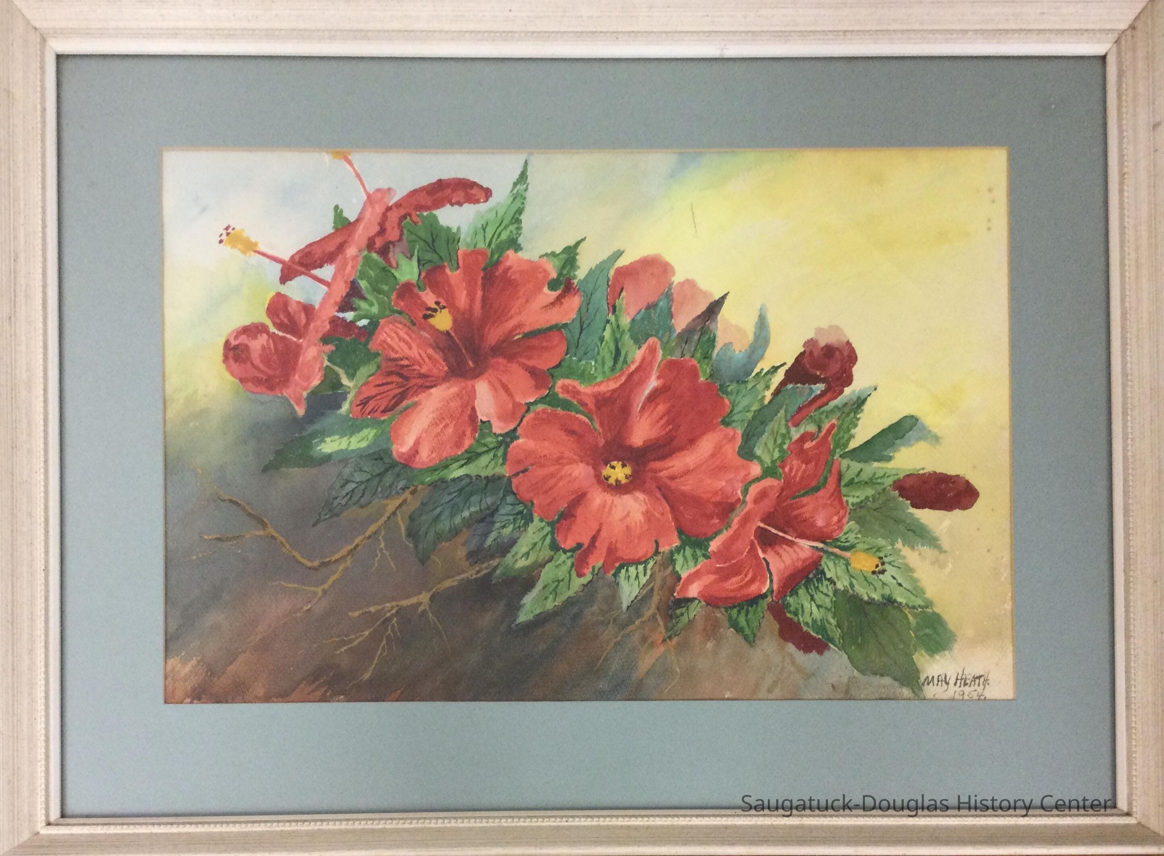          “Florida Hibiscus” by May Heath
   